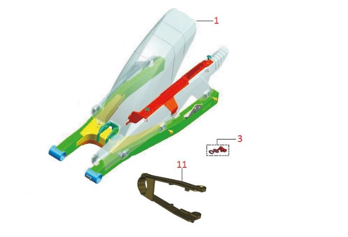 BAJAJ DISCOVER 125ST ZİNCİR SÜRTME LASTİĞİ