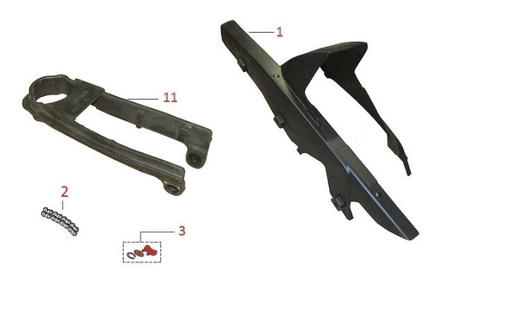 BAJAJ DISCOVER 150F ZİNCİR KİLİDİ - 2