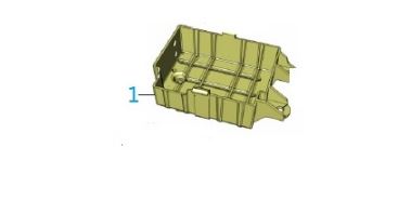 BAJAJ PULSAR AS150 AKÜ KUTUSU - 2