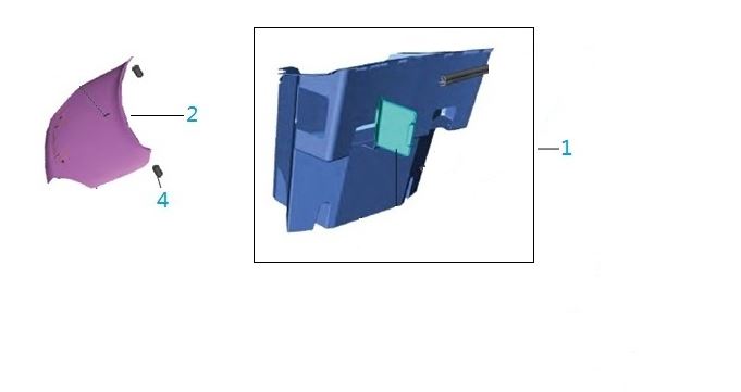 BAJAJ QUTE BAGAJ KAPAĞI ÖN