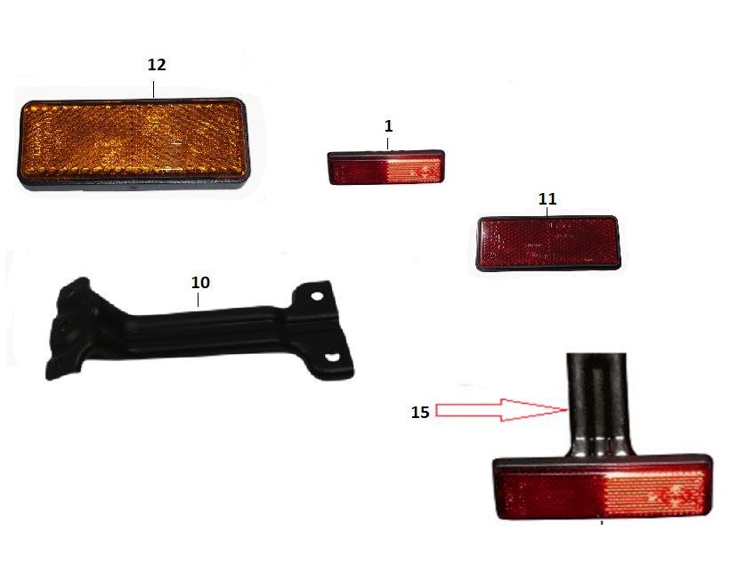 BAJAJ PULSAR RS200 REFLEKTÖR ÖN - 2