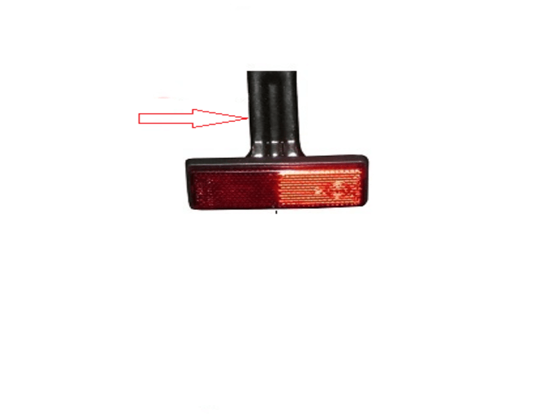 BAJAJ PULSAR NS125 ABS REFLEKTÖR BAĞLANTI SACI ARKA