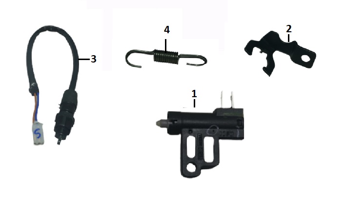 BAJAJ PULSAR F 250 FREN MÜŞÜRÜ BAĞLANTI SACI - 2