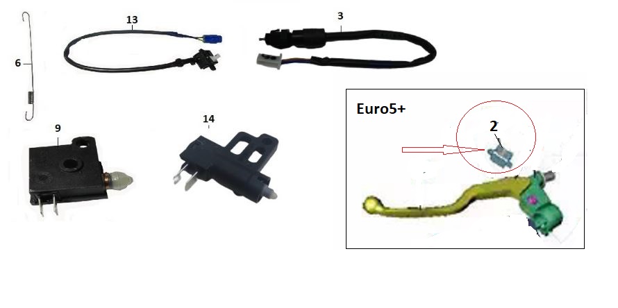 BAJAJ PULSAR RS200 UG FREN MÜŞÜRÜ ARKA - 2