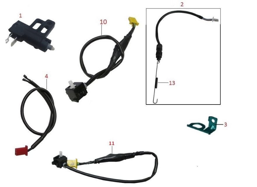 BAJAJ DISCOVER 125ST FREN MÜŞÜRÜ ÖN - 2