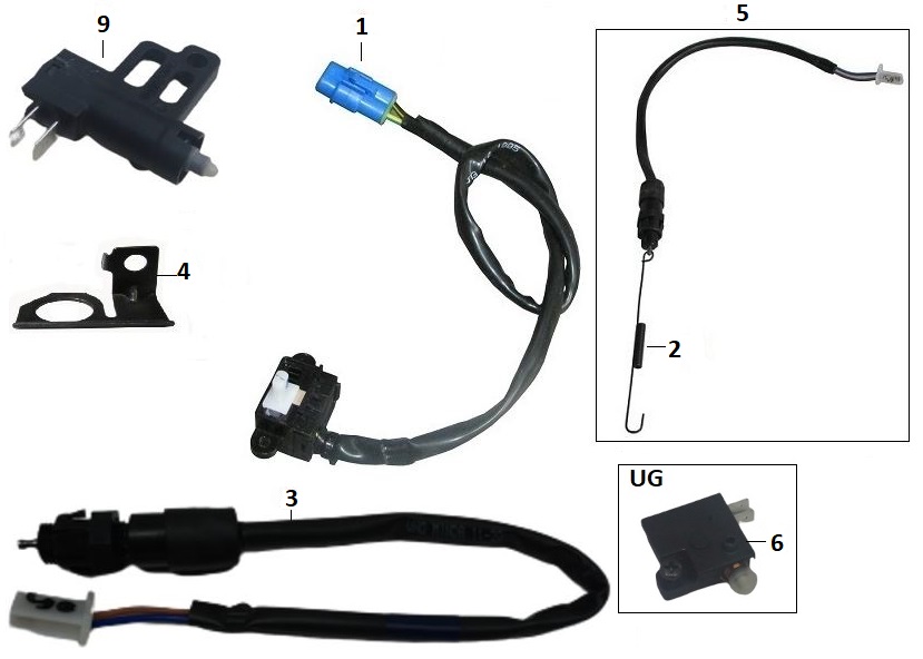 BAJAJ PULSAR NS200 UG DEBRİYAJ MÜŞÜRÜ - 2