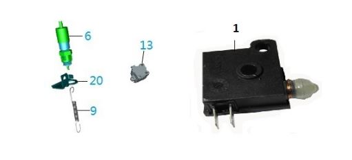 BAJAJ PULSAR AS150 DEBRİYAJ MÜŞÜRÜ - 2