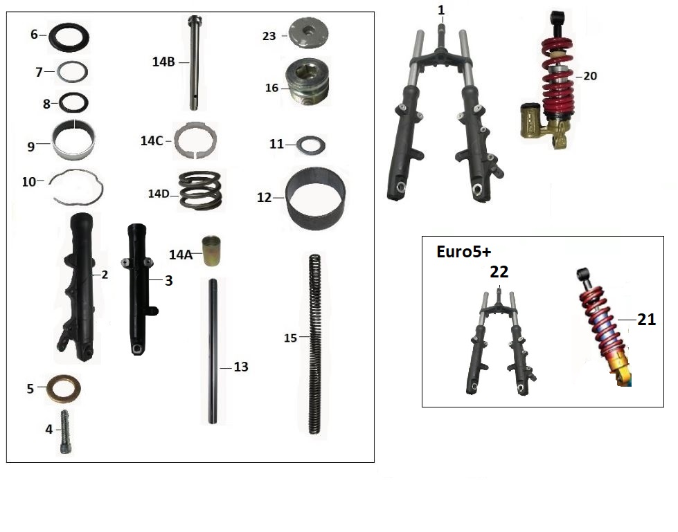 BAJAJ PULSAR RS200 UG AMORTİSÖR MİLİ İÇ - 2
