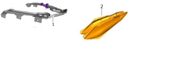 BAJAJ PULSAR N 250 SELE ALTI PANEL SOL