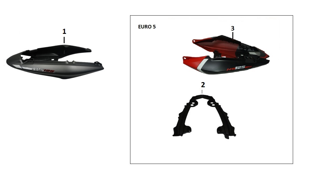 BAJAJ PULSAR NS125 ABS SELE ALTI PANEL İÇ - 2