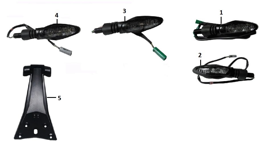 BAJAJ PULSAR F 250 SİNYAL BAĞLANTI KABLOSU ÖN SAĞ - 2