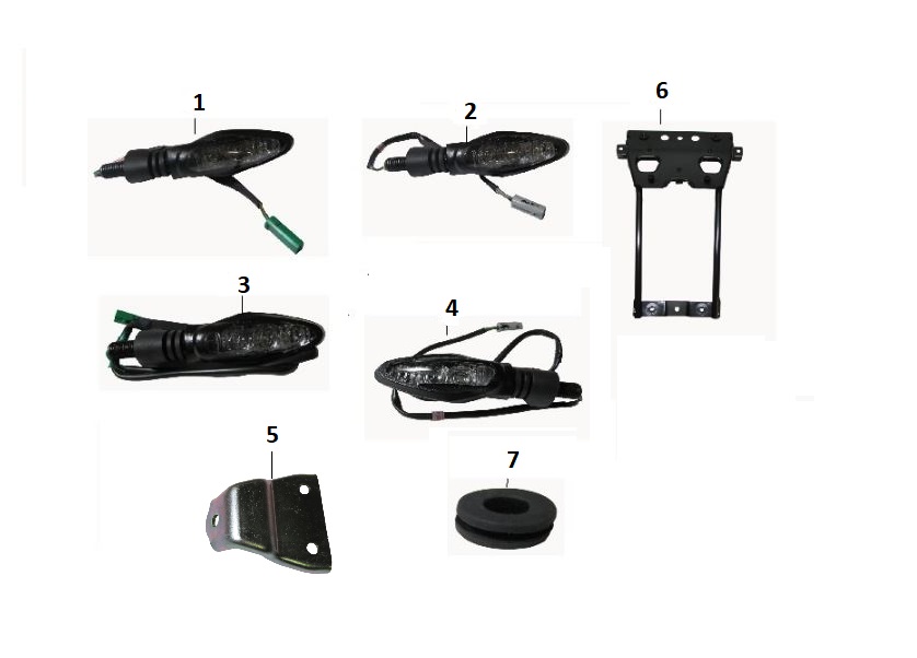 BAJAJ DOMİNAR D 250 SİNYAL ARKA SOL - 2