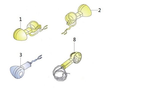 BAJAJ AVENGER STREET 150 SİNYAL ÖN SAĞ