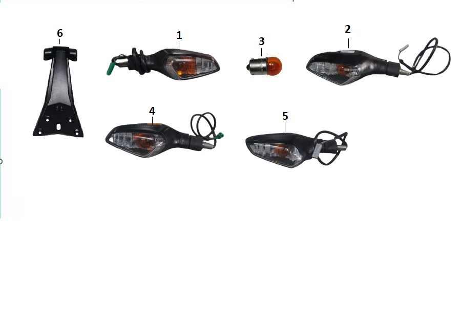 BAJAJ PULSAR N 160 UG SİNYAL ARKA SOL - 2