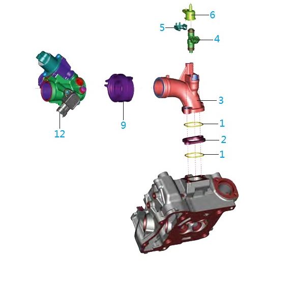 BAJAJ QUTE ENJEKTÖR KLIPSI - 2
