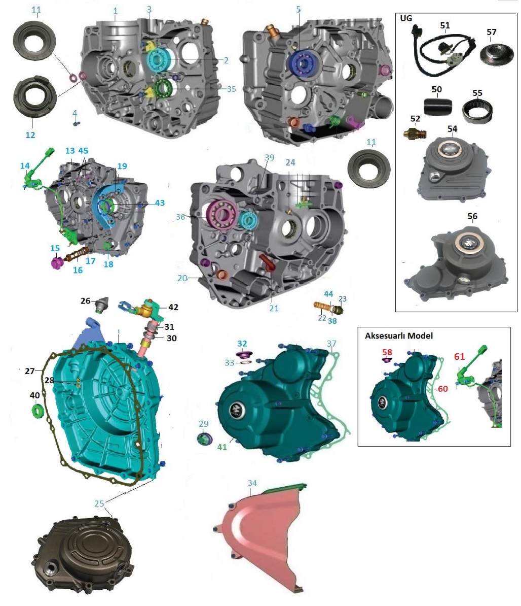 BAJAJ DOMİNAR 400 UG YAĞ TAPA ORINGİ Ø 14x2,5 - 2