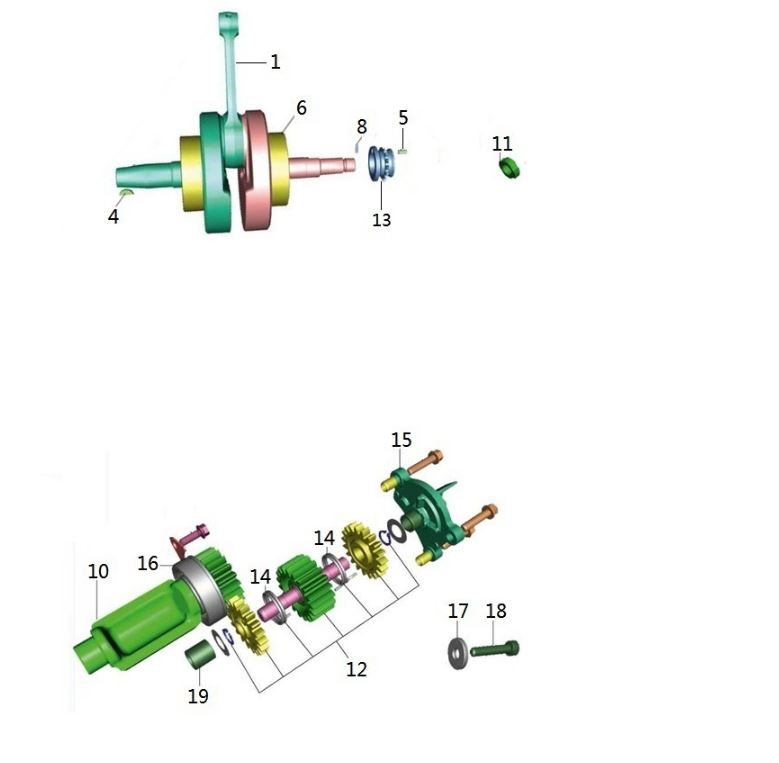 BAJAJ AVENGER STREET 150 BALANS DİŞLİ CİVATASI - 2