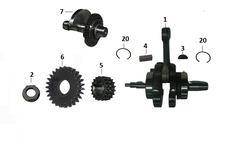 BAJAJ PULSAR F 250 PİSTON PİM SEGMANI - 2