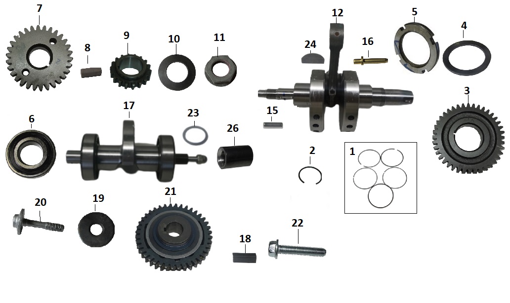 BAJAJ DOMİNAR D 250 BALANSÖR BURCU  17.5mm - 2