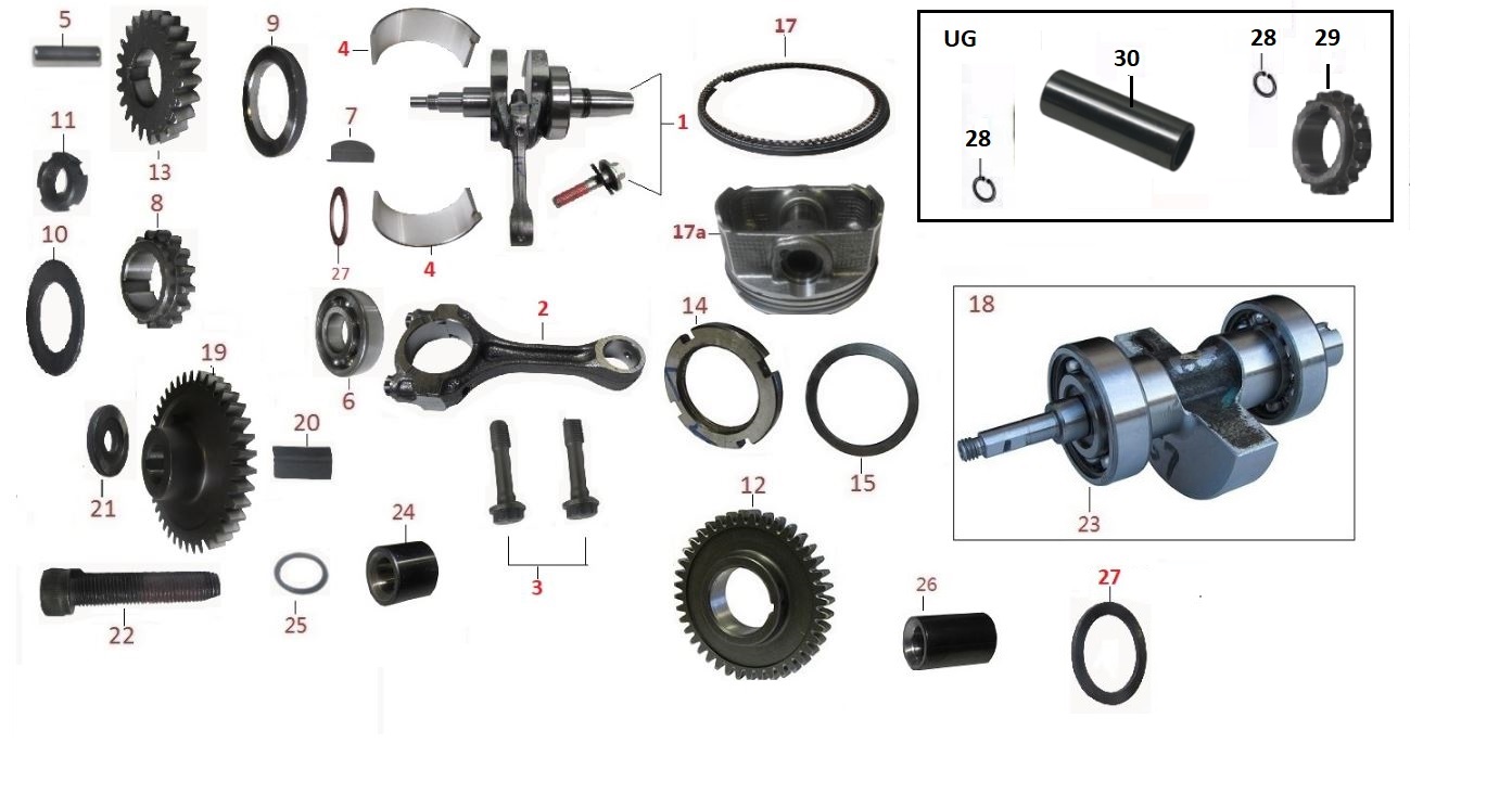 BAJAJ PULSAR NS200 UG ORING - 2