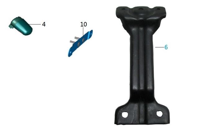 BAJAJ PULSAR NS150 BAĞLANTI SACI ARKA - 2