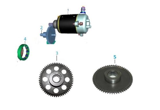 BAJAJ PULSAR NS160 İLK HAREKET DİŞLİSİ 2020 - 2