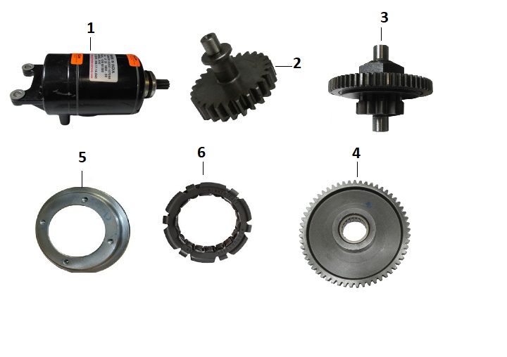 BAJAJ DOMİNAR D 250 İLK HAREKET DİŞLİSİ KOMPLE - 2