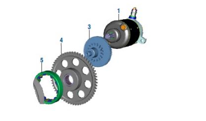 BAJAJ PULSAR NS150 MARŞ MOTORU - 2