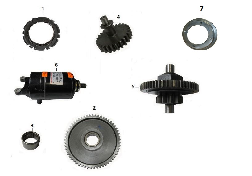 BAJAJ DOMİNAR 400 UG MARŞ MOTOR DİŞLİSİ - 2