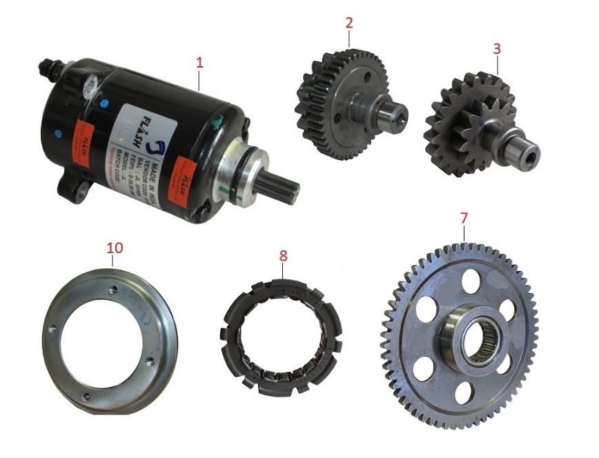 BAJAJ PULSAR NS200 UG MARŞ MOTOR DİŞLİSİ - 2