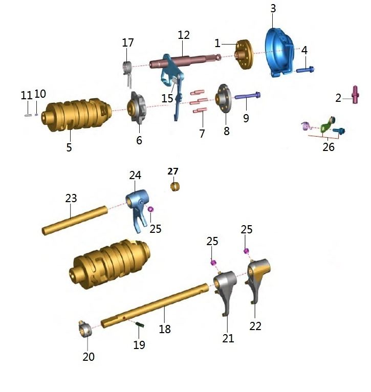 BAJAJ QUTE VİTES DEĞİŞTİRME MEKANİZMASI