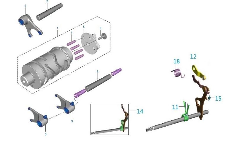 BAJAJ PULSAR AS150 SEKROMENÇ - 2