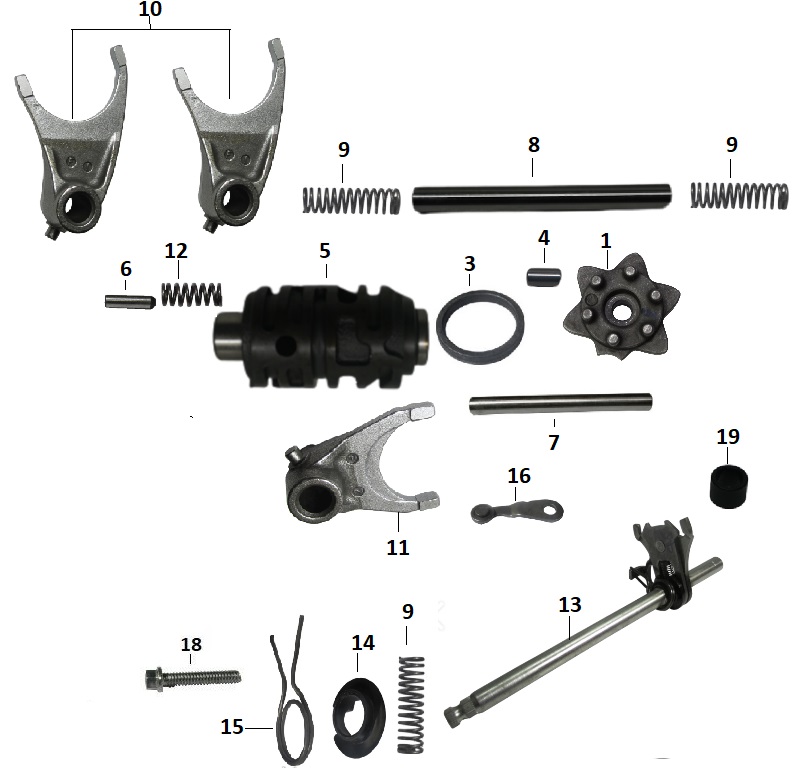 BAJAJ DOMİNAR D 250 VİTES PEDAL BURCU - 2