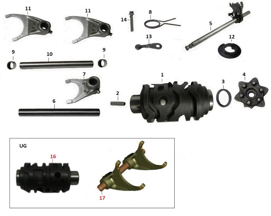 BAJAJ DOMİNAR 400 UG VİTES PEDAL BURCU - 2