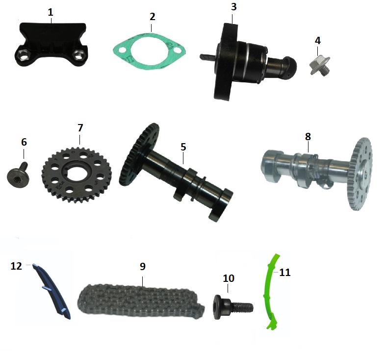 BAJAJ PULSAR NS 400 EKSANTRİK ZİNCİR GERGİ CİVATASI - 2