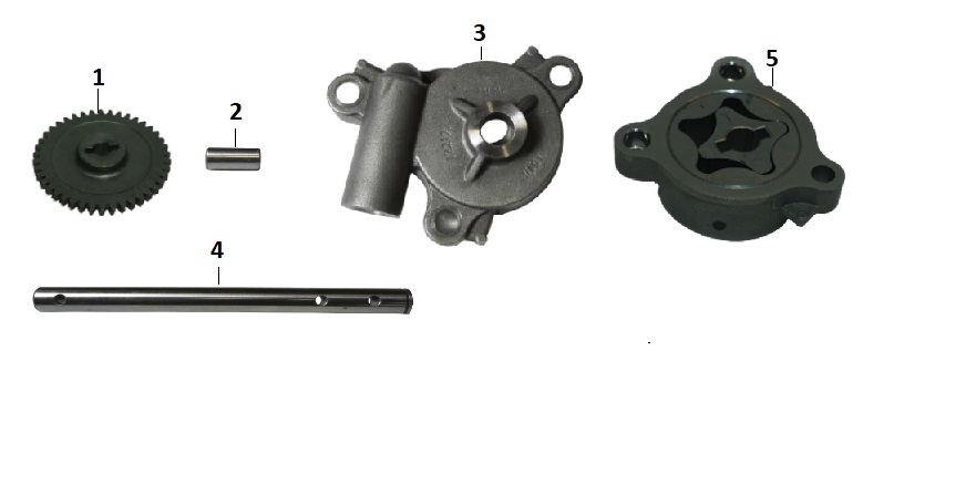 BAJAJ PULSAR NS 400 YAĞ POMPASI  KOMPLE - 2