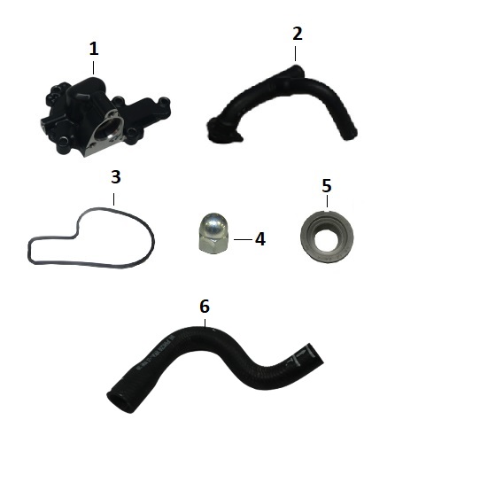 BAJAJ PULSAR NS 400 SU POMPA KAPAĞI - 2