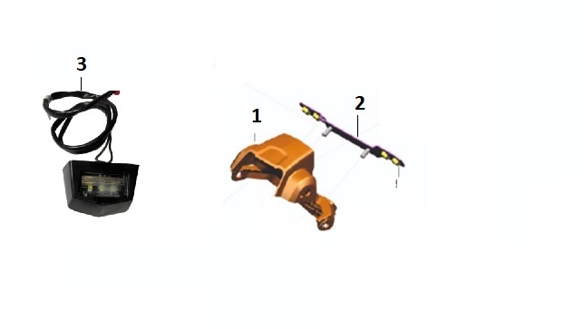 BAJAJ PULSAR NS 400 PLAKA LAMBASI - 2