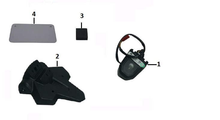 BAJAJ PULSAR F 250 PLAKA SACI - 2