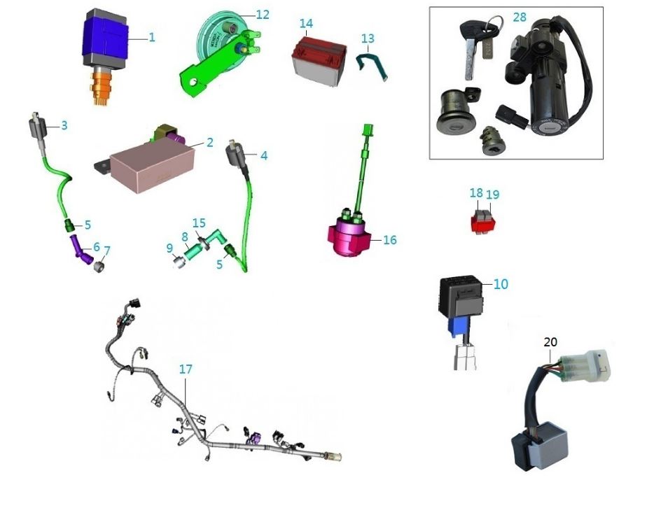BAJAJ PULSAR NS150 KONJEKTÖR