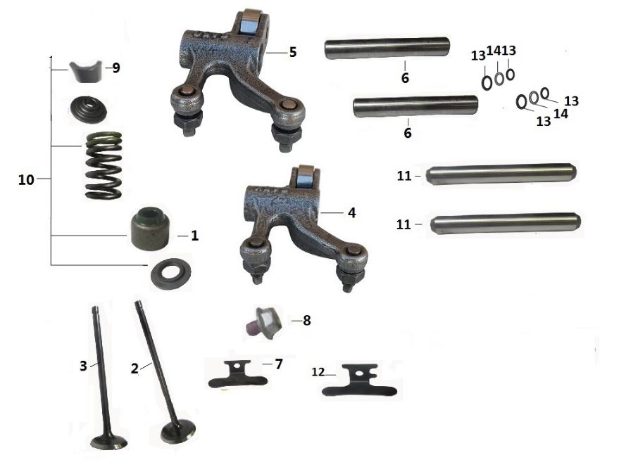 BAJAJ PULSAR RS200 PİYANO TESPİT SACI CİVATASI - 2