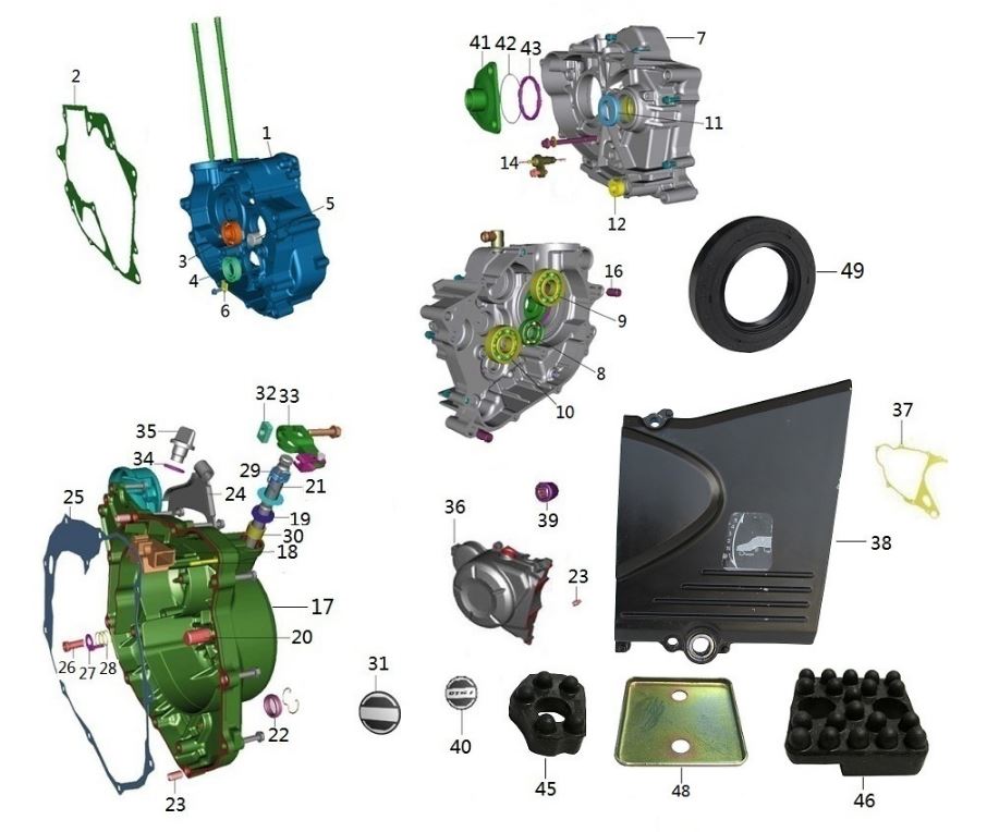 BAJAJ AVENGER STREET 150 İLK HAREKET DİŞLİ SAC LASTİĞİ