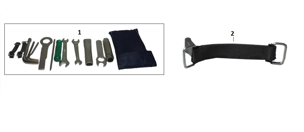 BAJAJ DOMİNAR D 250 AVADANLIK TUTUCU  LASTİĞİ - 2