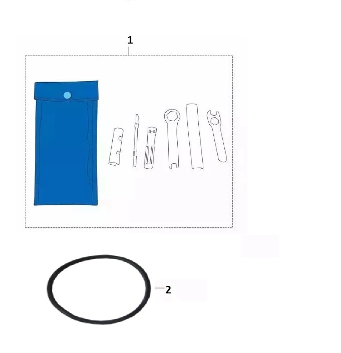 BAJAJ PULSAR NS 125 CBS AVADANLIK TUTUCU  LASTİĞİ - 2