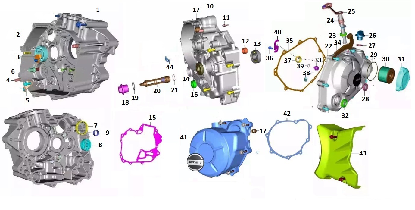 BAJAJ PULSAR NS 125 CBS ŞANZUMAN BLOK BURCU - 2