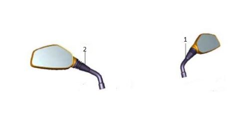 BAJAJ PULSAR N 250 AYNA SAĞ - 2