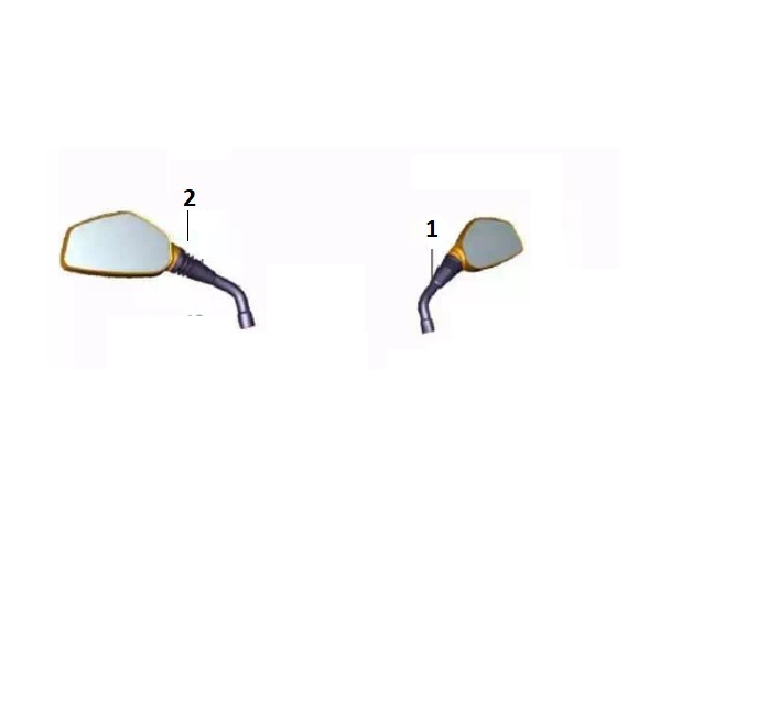 BAJAJ PULSAR NS 125 CBS AYNA SAĞ