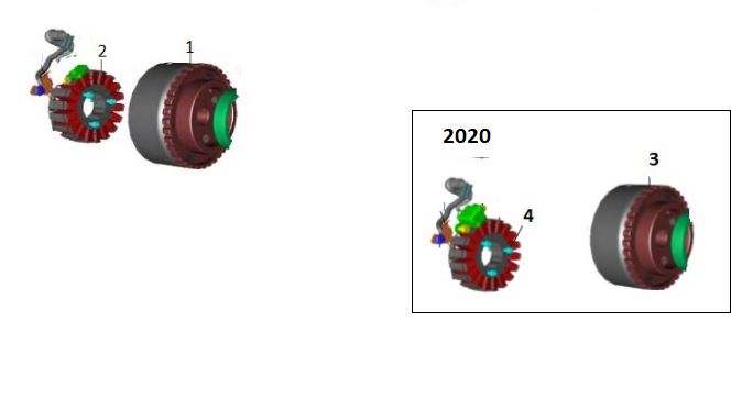 BAJAJ PULSAR NS160 ROTOR 2020 - 2