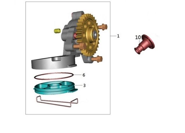 BAJAJ AVENGER STREET 150 YAĞ POMPA ROTORU