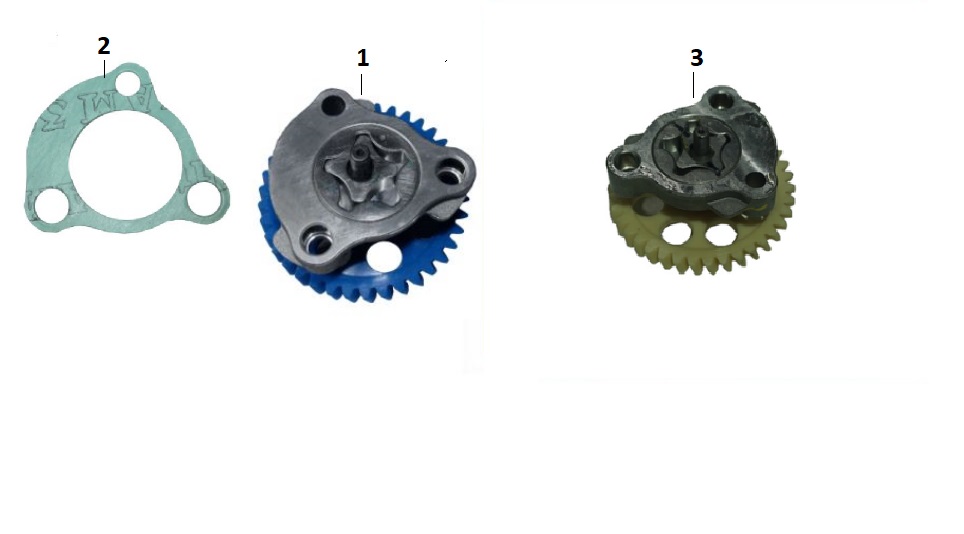BAJAJ PULSAR NS125 ABS YAĞ POMPASI  KOMPLE - 2